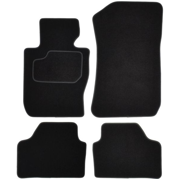 Set Covorase Auto Mocheta Fata + Spate Mammooth Bmw X1 E84 2009-2015 Negru MMT A041 BM245 PRM 01